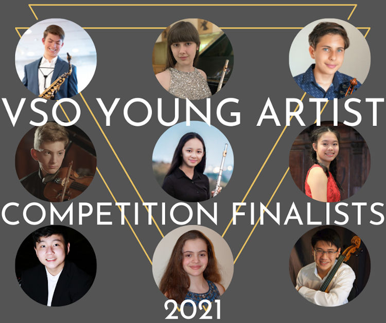 Vancouver Symphony Orchestra 2021 Young Artist Competition finalists
