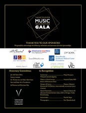 Vancouver Symphony Orchestra 2021 Gala Program Guide